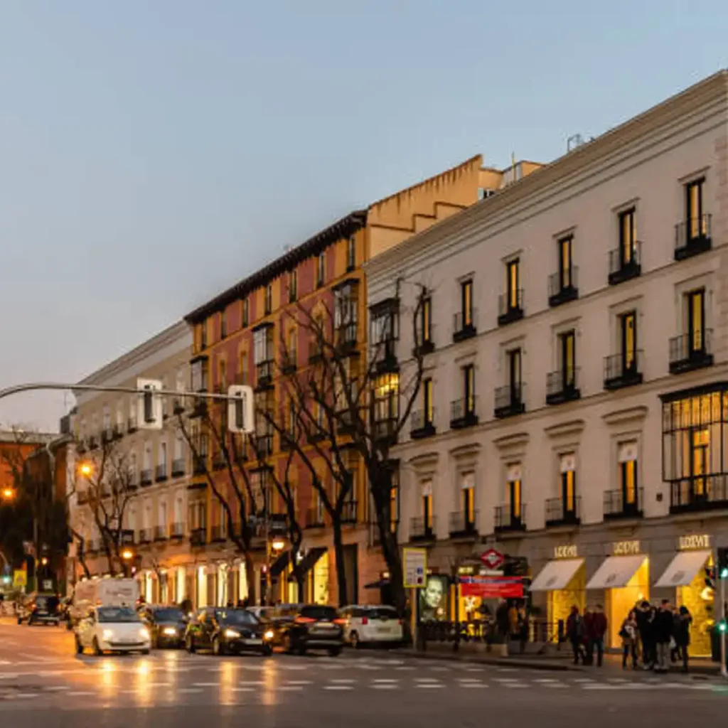 compras de lujo Calle Serrano, Barrio Salamanca boutiques diseñador, Milla Oro Madrid
